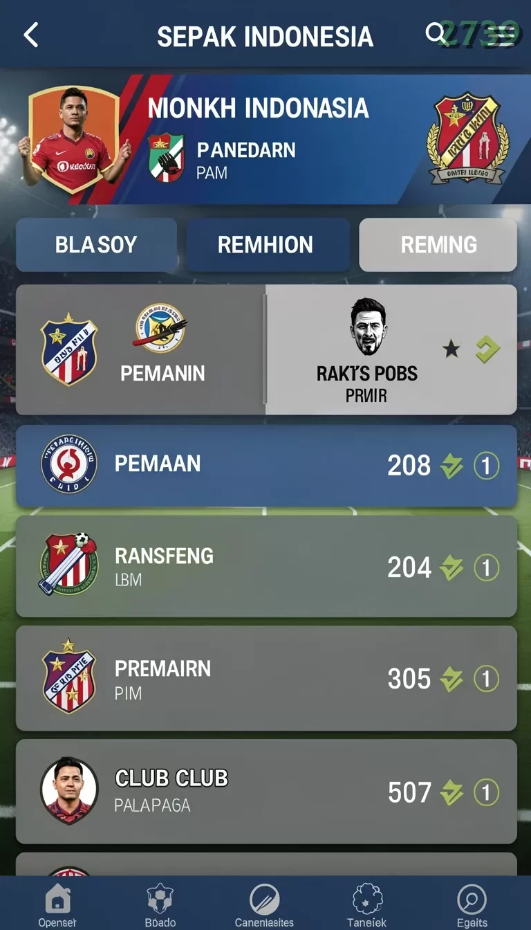 Cuplikan layar MPO999 — pengaturan akun